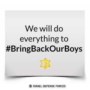 IDF #bringbackourboys campaign