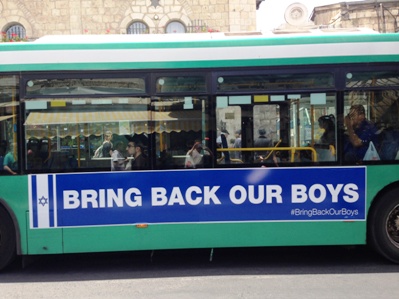 Bring back our Boys Bus Ad