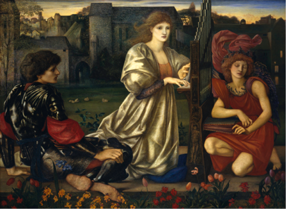 The Love Song by Sir Edward Burne-Jones