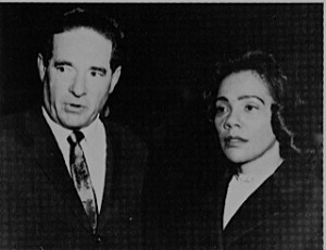 Coretta Scott King and Morris Abram