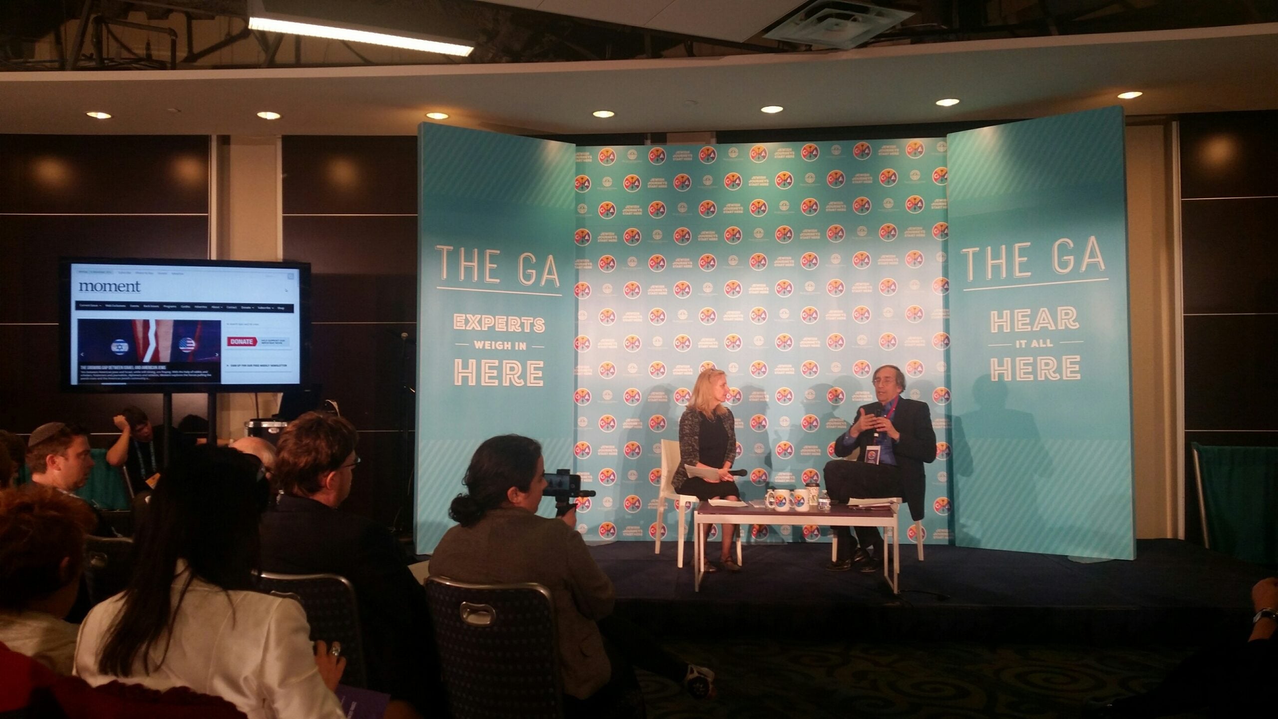 Nadine Epstein interviews Aaron David Miller at General Assembly