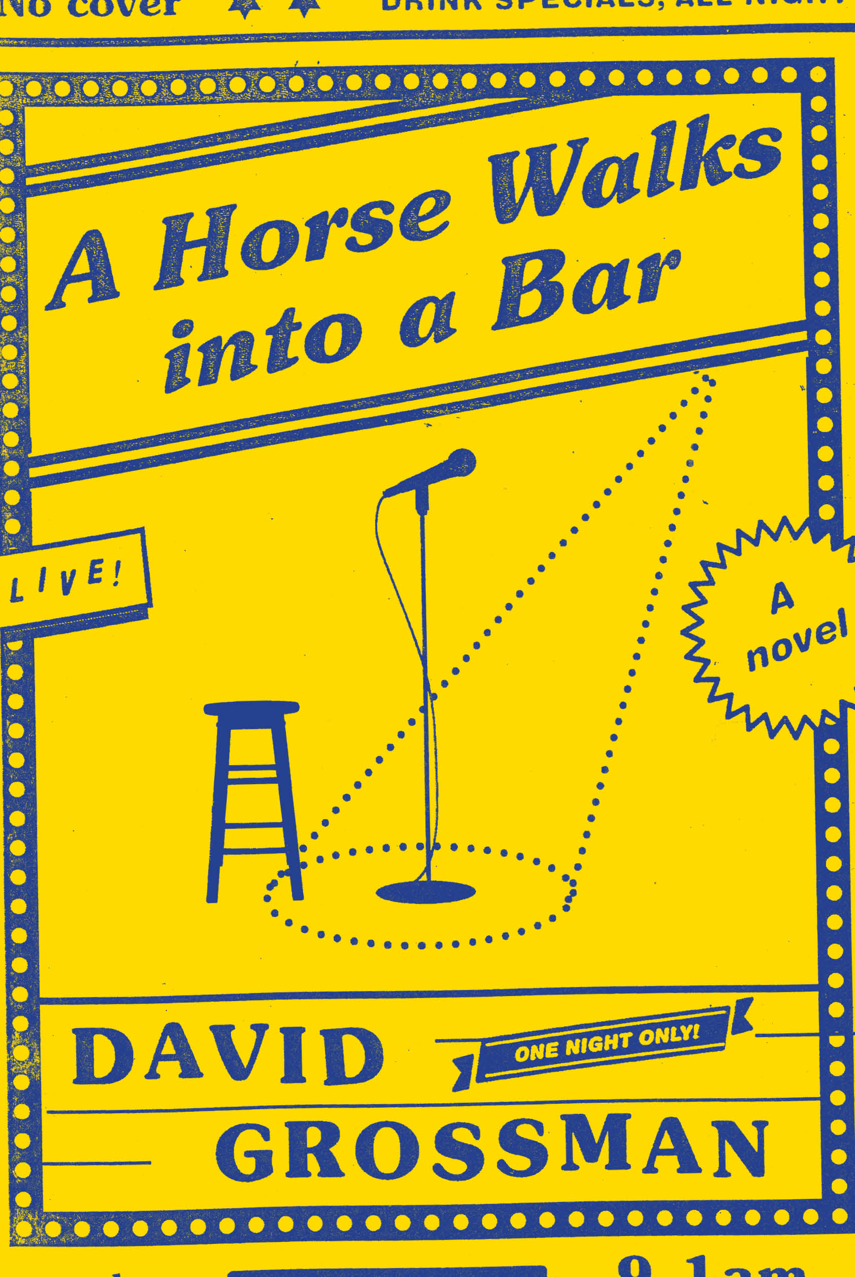 a horse walks into a bar book review
