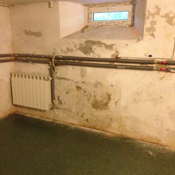 One of the basement rooms of the house where Jews were hidden.