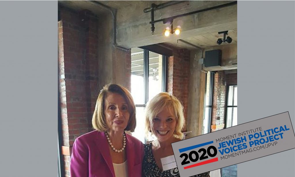 A photo of Beth Bendheim and Nancy Pelosi