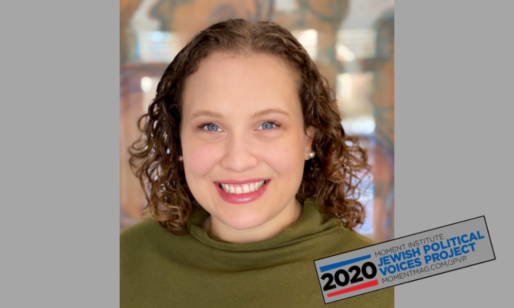 A photo of Michigan voter Ariana Mentzel