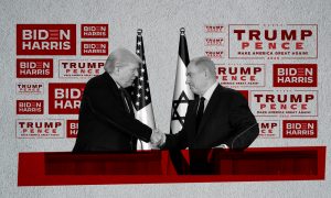 Donald Trump and Bibi Netanyahu
