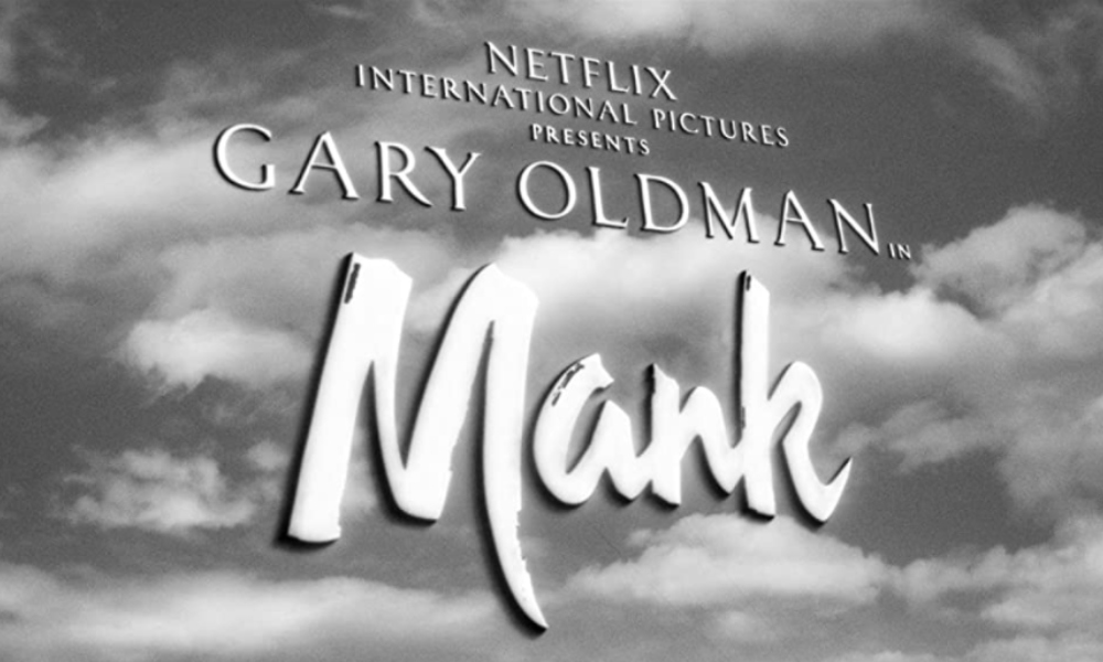 Mank film poster
