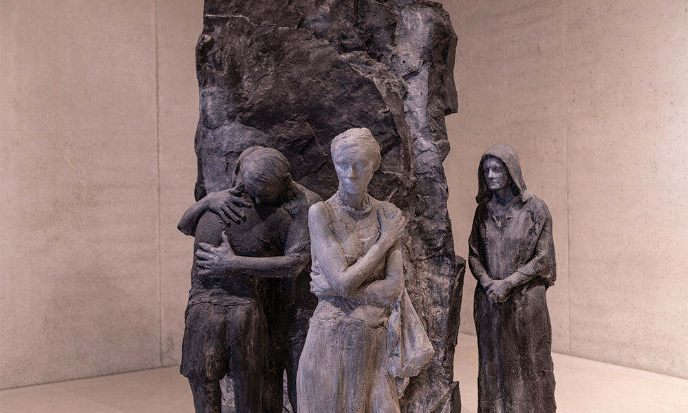 George Segal. Abraham’s Farewell to Ishmael, 1987.