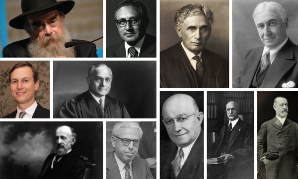 collage of Jewish white house advisers