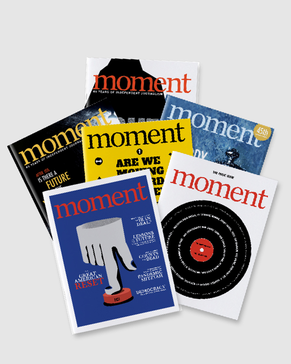 Moment magazine covers
