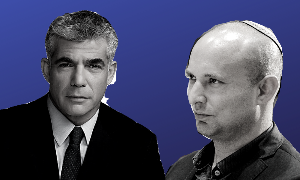 Yair Lapid and Naftali Bennett