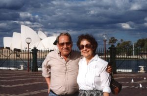 Dick & Eileen Lavine travel
