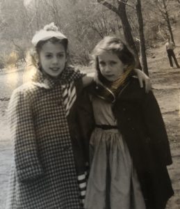 The Daughters: Barbara, left, and Elaine, right. New York, the 1950s. Their children demonstrated beshert.