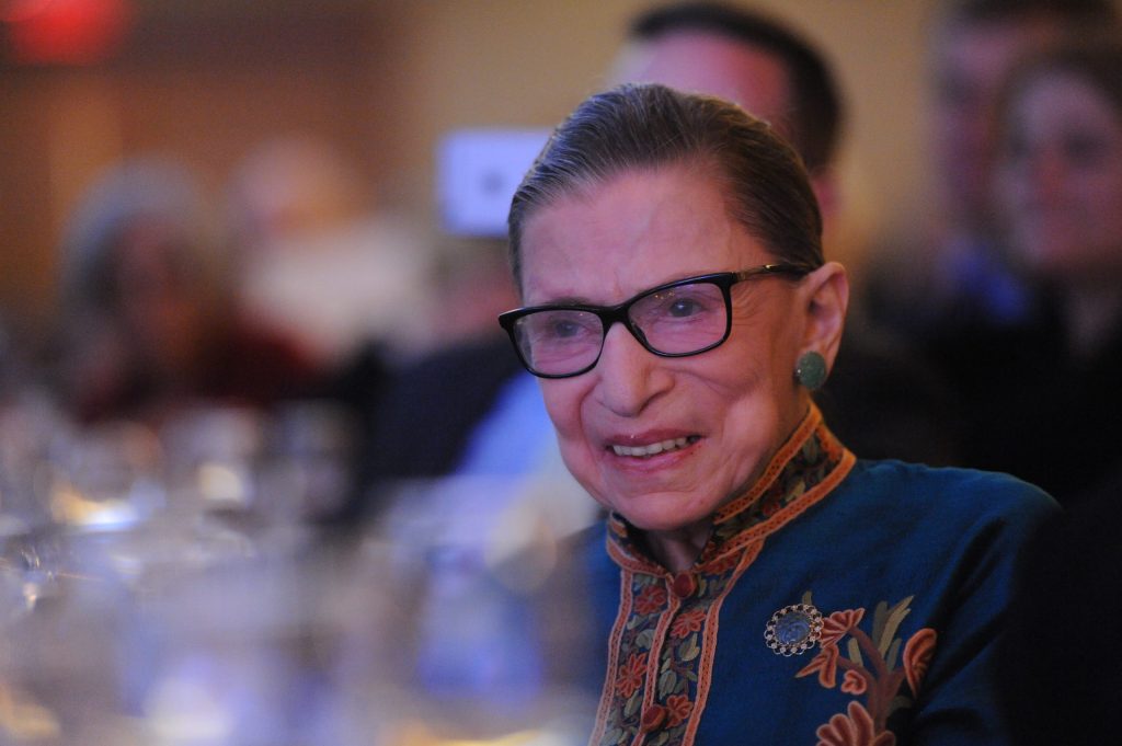 RBG is the focus of RBG’s Brave and Brilliant Women: 33 Jewish Women to Inspire Everyone