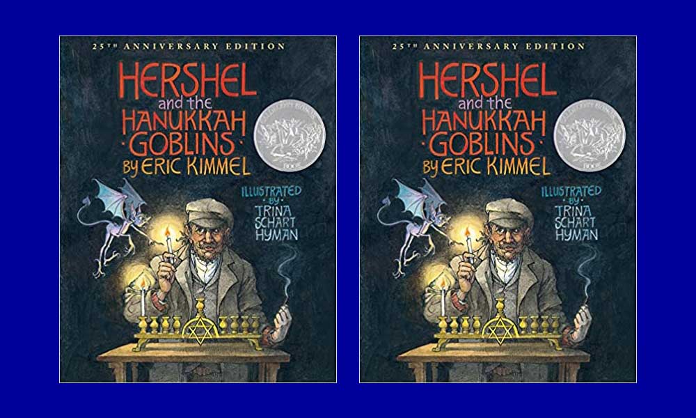 Hershel and the Hanukkah Goblins book covers