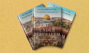 Three copies of "Under Jerusalem"