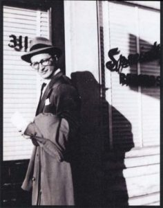 Art Rupe outside his Specialty Records studio