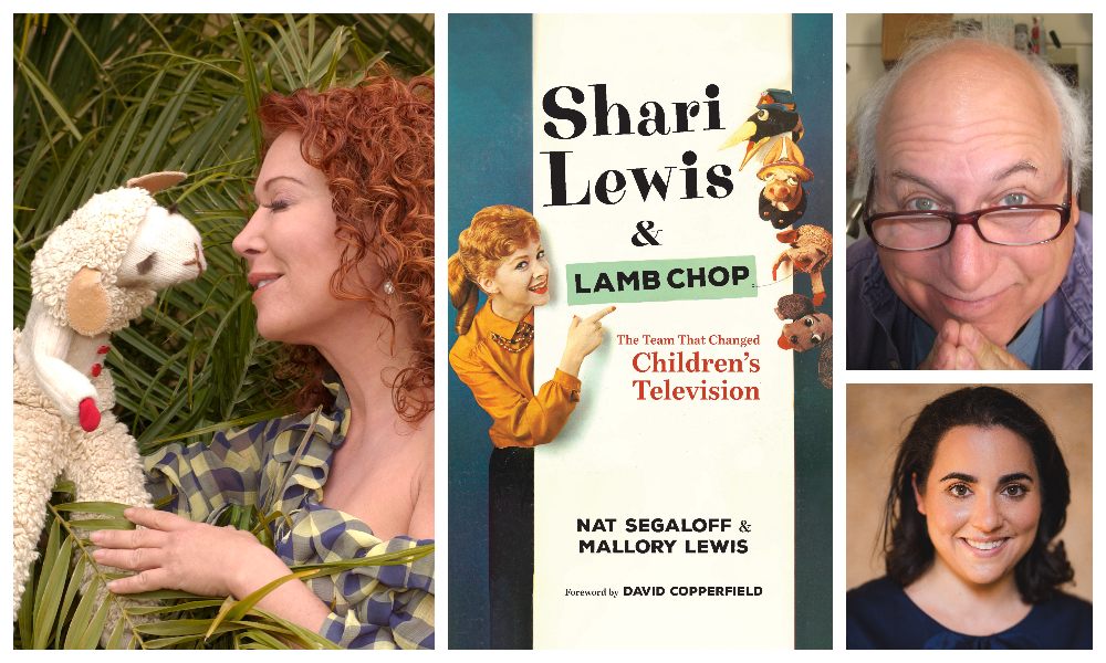 The indomitable Shari Lewis and Lamb Chop with Mallory Lewis, Nat Segaloff and Sarah Breger