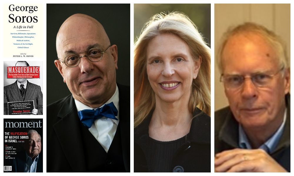 Panel image of speakers for the George Soros seminar