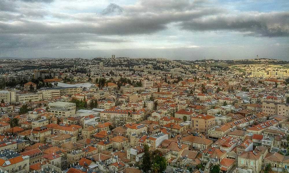 Jerusalem bird's-eye view