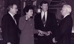 Dianne Feinstein's swearing in