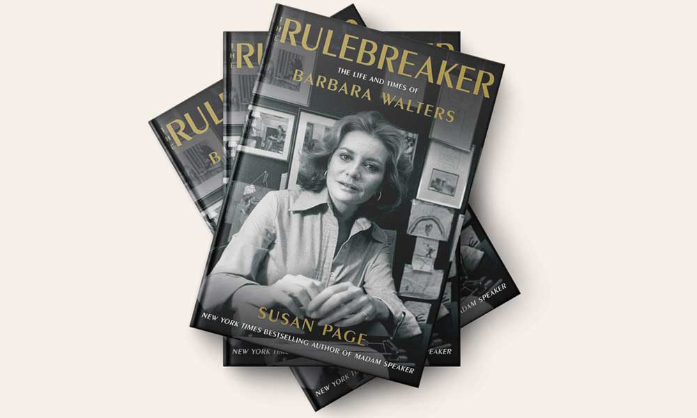 The cover of Barbara Walters' memoir, Rulebreaker