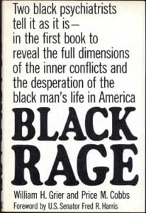 Book jacket for Black Rage