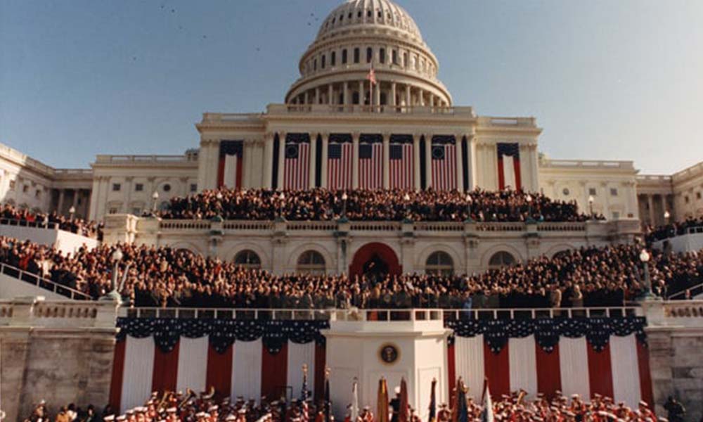 Photo taken at a presidential inauguration in DC.