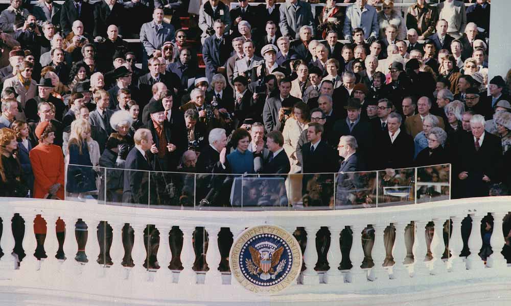 Jimmy Carter inauguration.