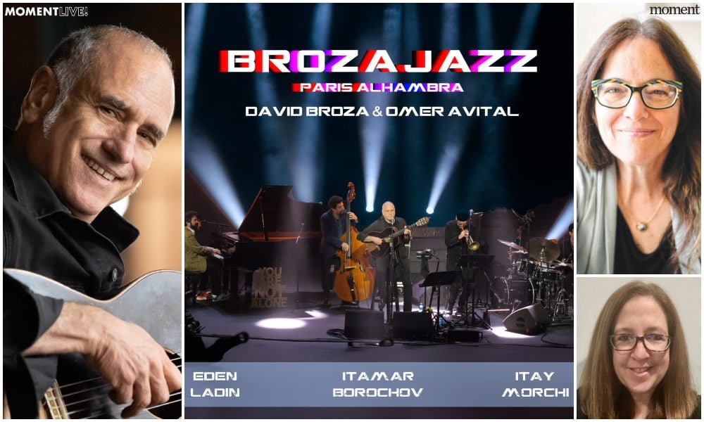 “BrozaJazz” with David Broza, Suzanne Borden and Amy E. Schwartz “BrozaJazz” with David Broza, Suzanne Borden and Amy E. Schwartz
