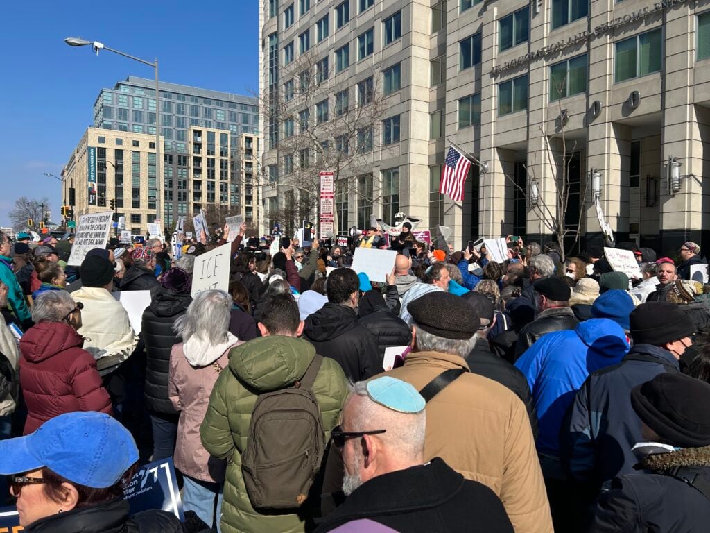 Jews Against ICE protest in DC