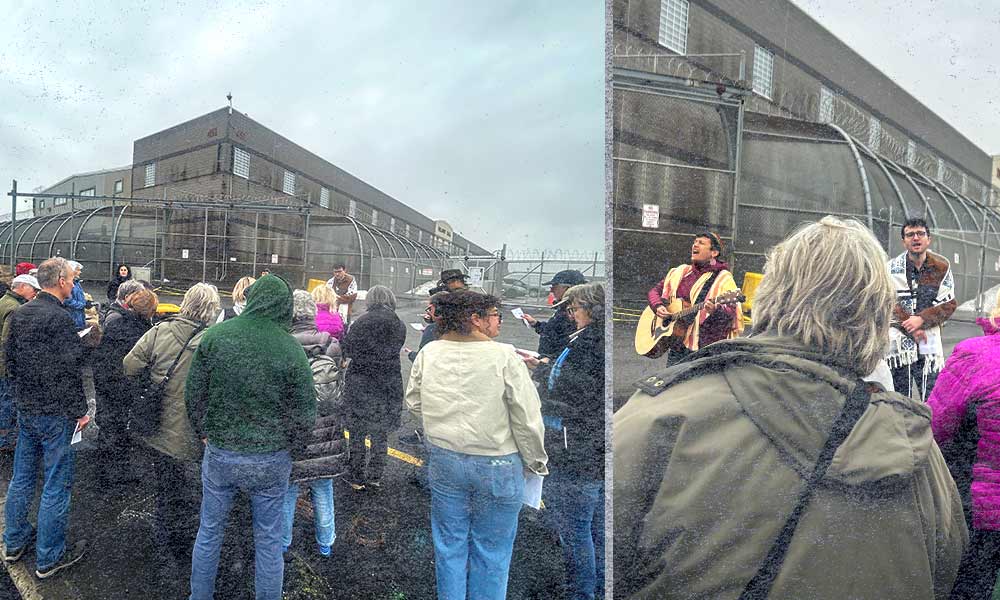 Keeping Vigil at an ICE Detention Facility in New Jersey