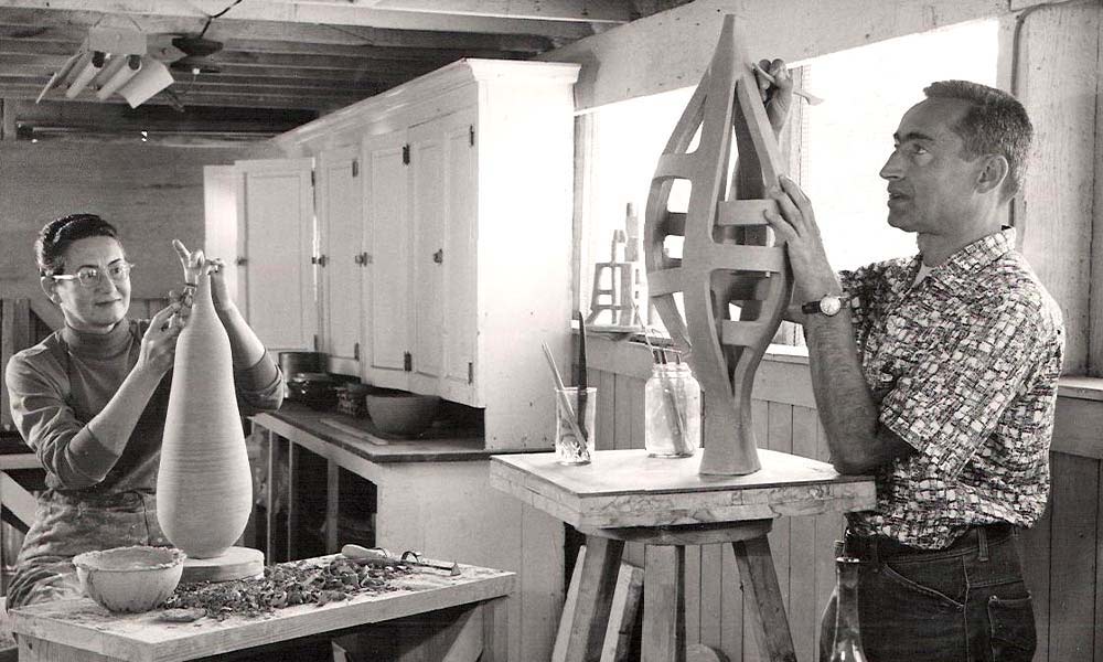 The Unique Collaboration of Innovative Ceramicists Gertrud and Otto Natzler