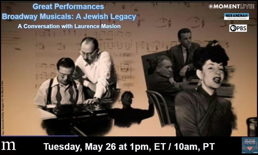 Broadway Musicals: A Jewish Legacy with Laurence Maslon and Joe Alterman