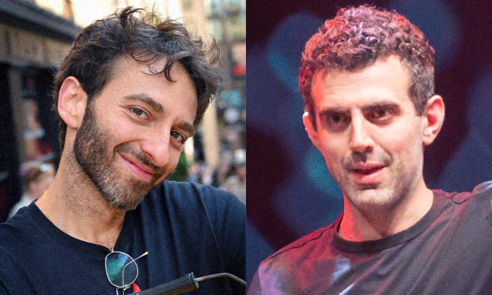 Two Comedians Bump Into A War